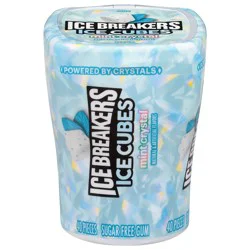 Ice Breakers Ice Cubes Sugar Free Mint Crystal Gum 40 Each