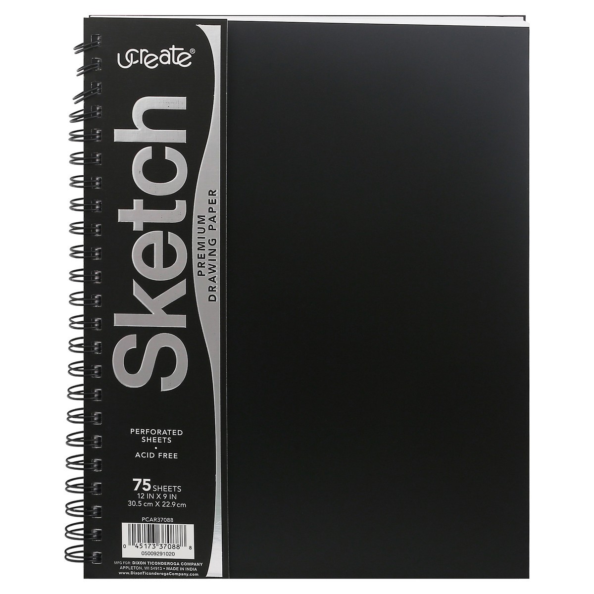 slide 1 of 9, U-Create Ucreate Poly Cover Premium Drawing Paper Sketch Book, 1 ea