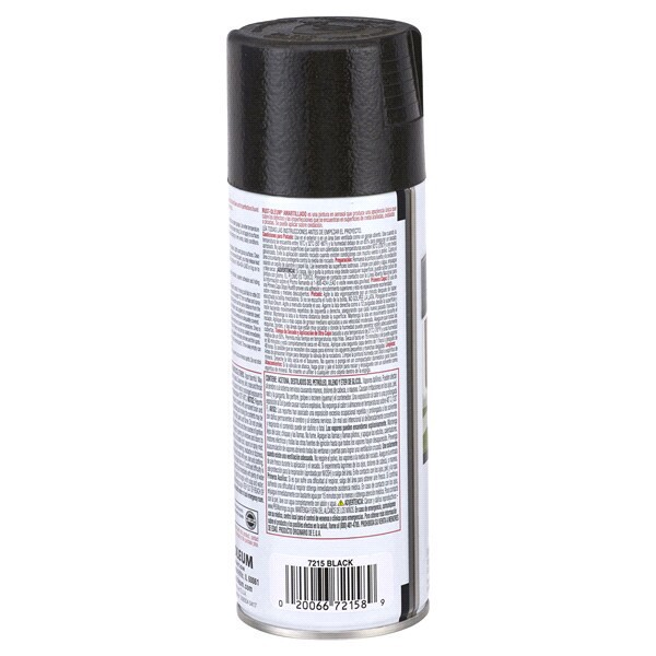 slide 9 of 9, Rust-Oleum Stops Rust Hammered, Black, 12 oz