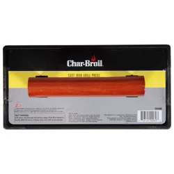Char Cast Iron Grill Press - Ea