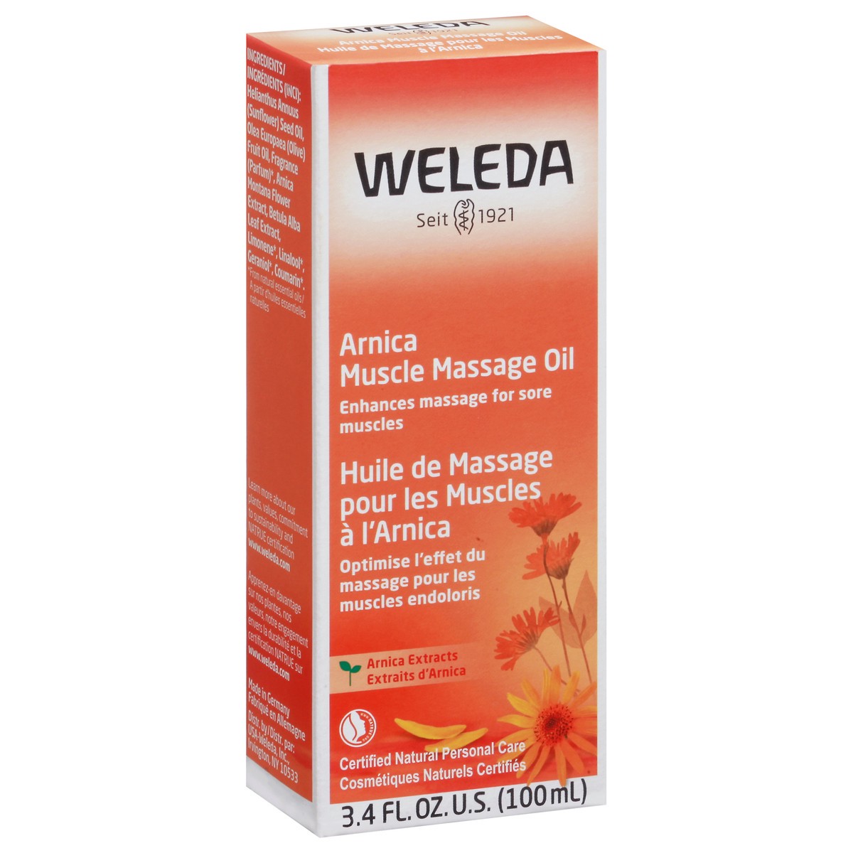 slide 2 of 9, Weleda Arnica Massage Oil, 3.4 oz