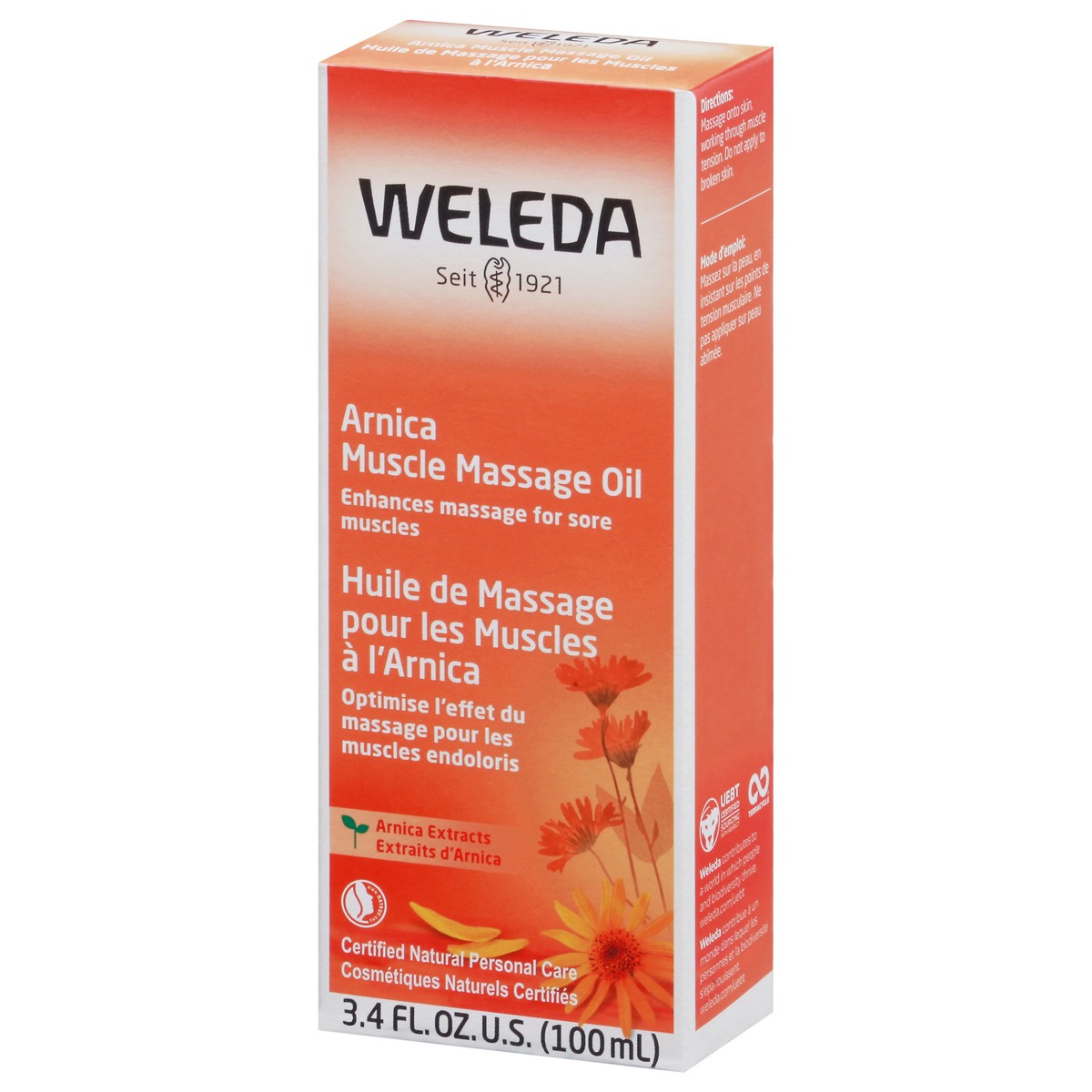 slide 3 of 9, Weleda Arnica Massage Oil, 3.4 oz