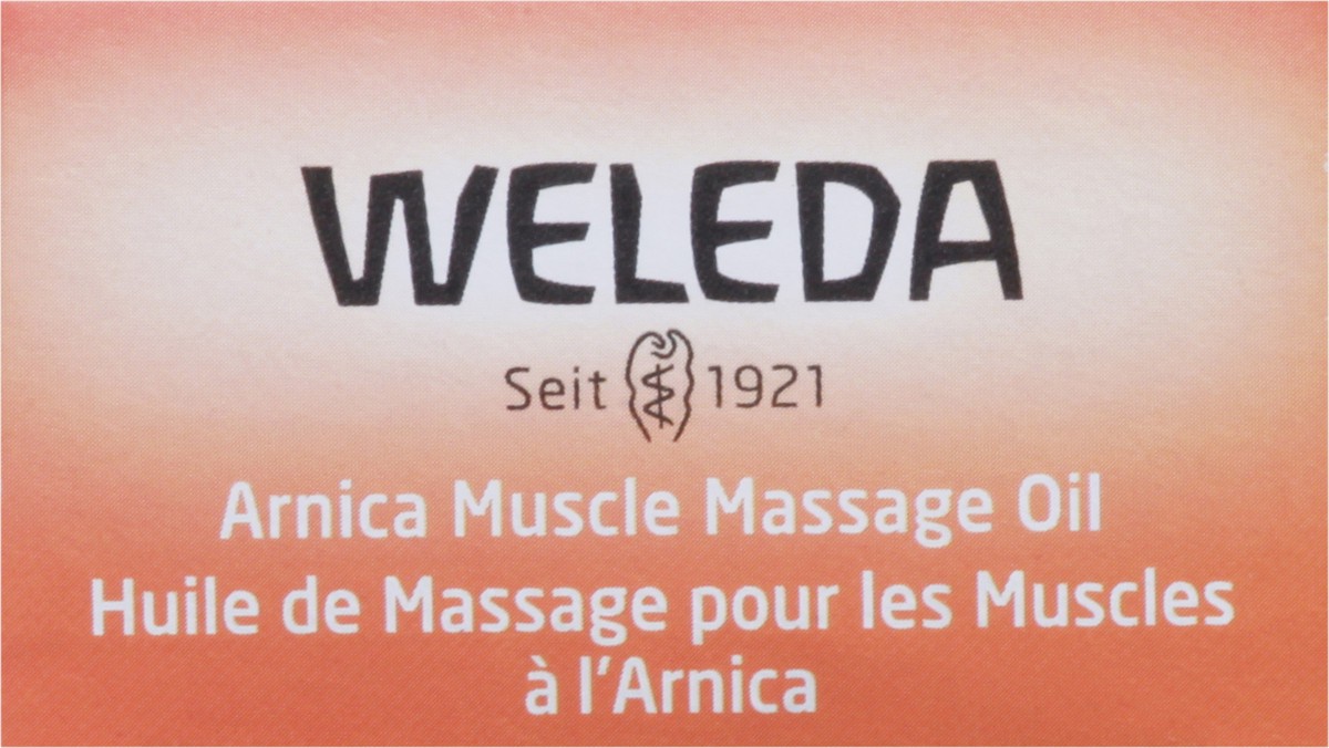 slide 9 of 9, Weleda Arnica Massage Oil, 3.4 oz