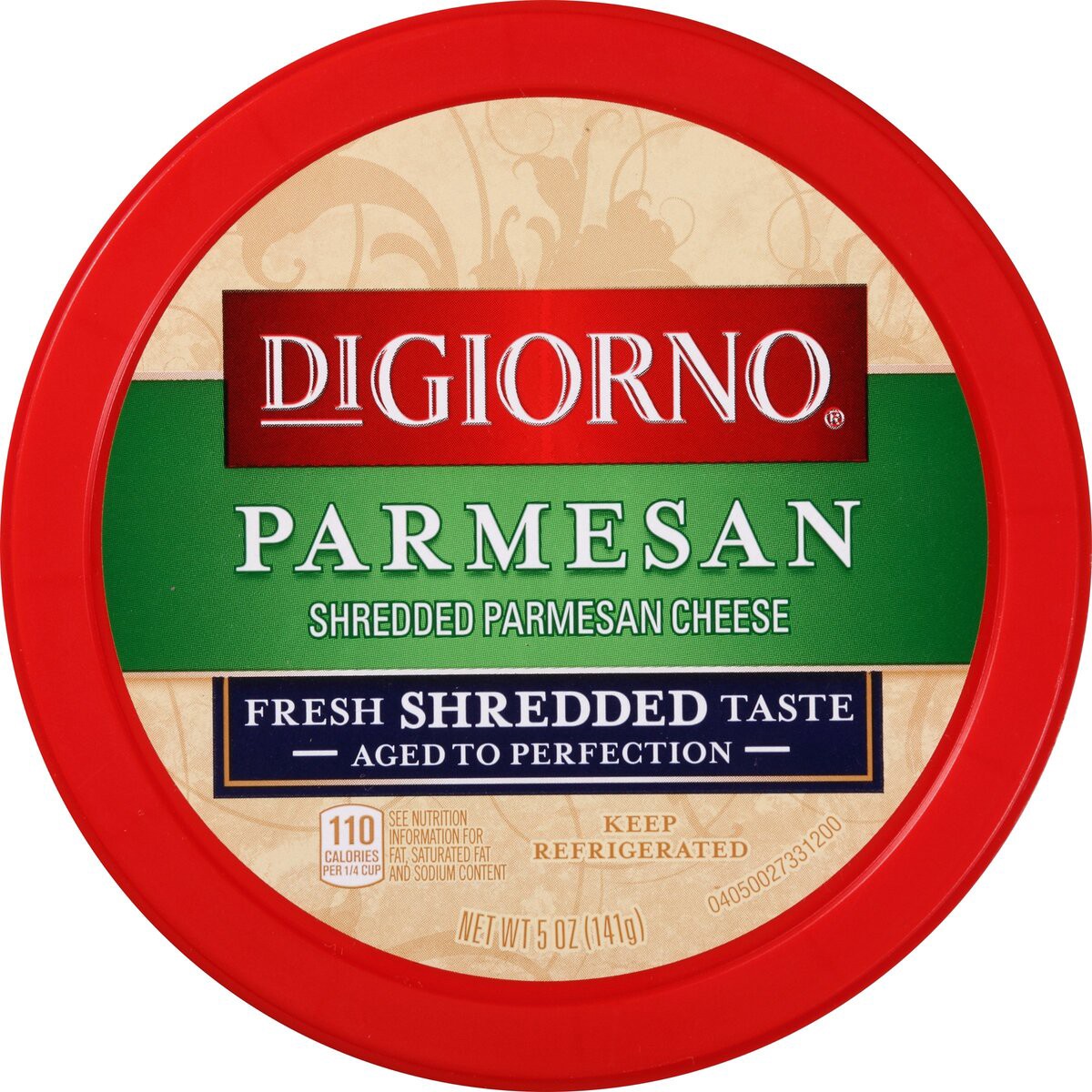 slide 3 of 8, DiGiorno Shredded Parmesan Cheese, 5 oz