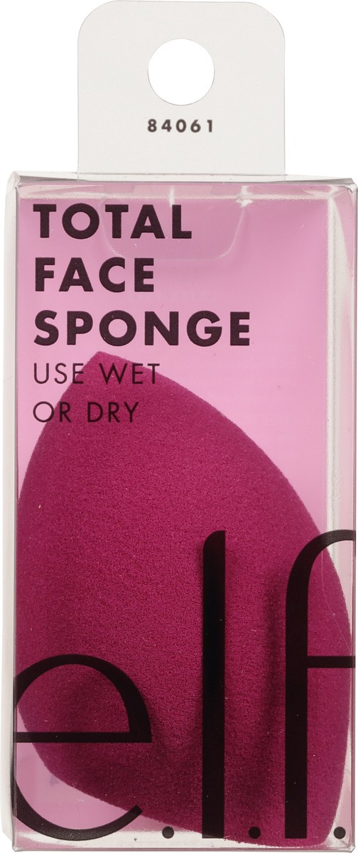 slide 5 of 9, e.l.f. Total Face Sponge 1 ea, 1 ct