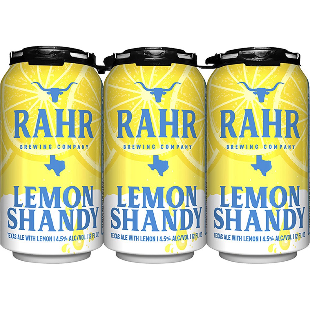 slide 1 of 1, Rahr Lemon Shandy, 6 ct; 12 oz