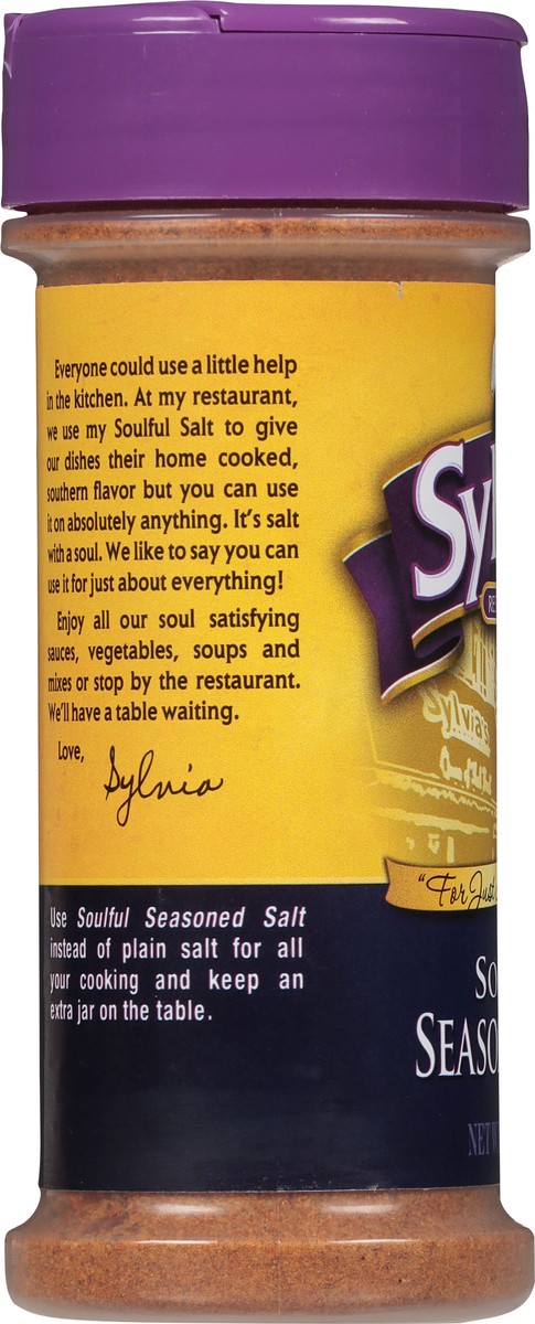 slide 7 of 9, Sylvia's Restaurant Soulful Seasoned Salt 7.0 oz, 7 oz