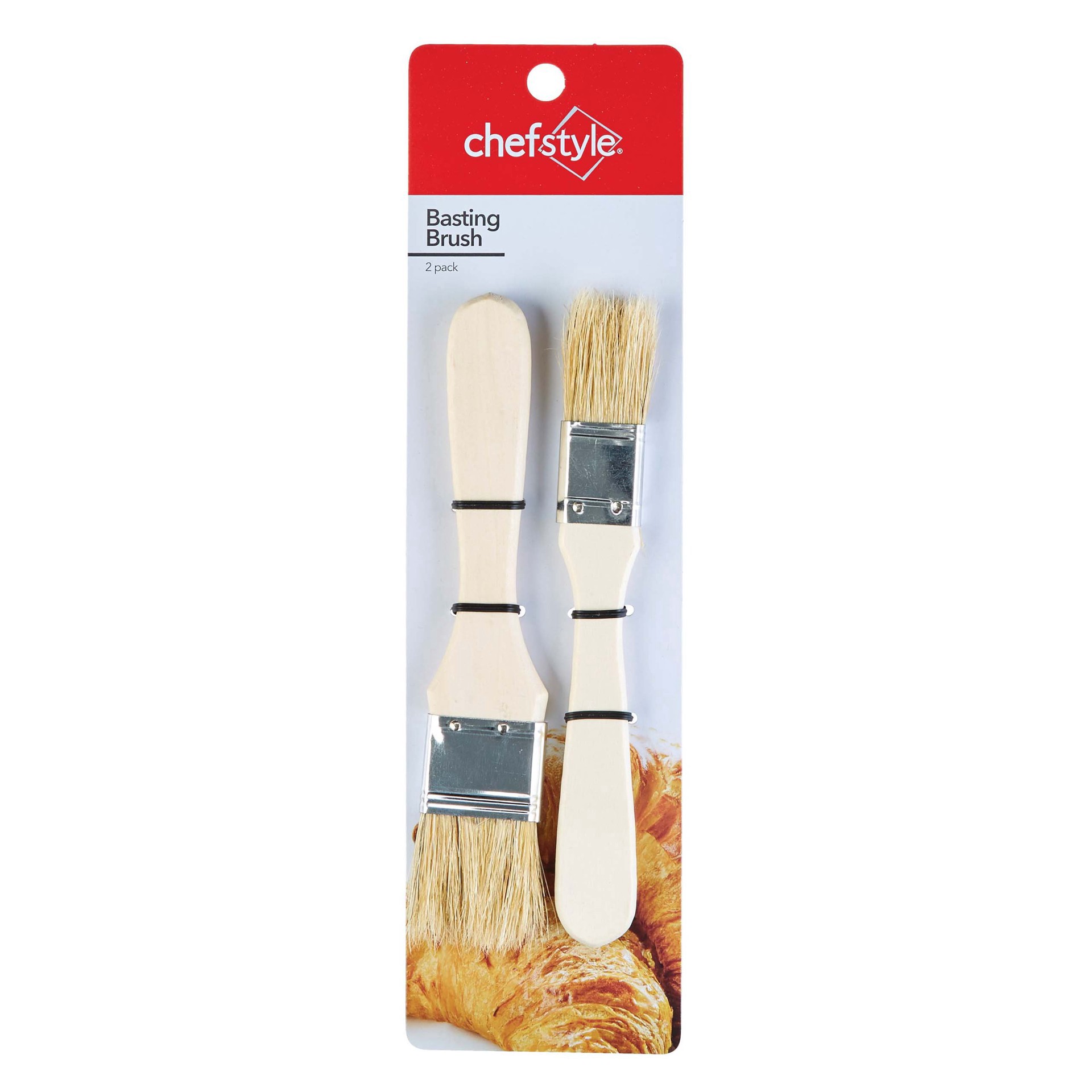 slide 1 of 1, chefstyle Basting Brush, 2 ct