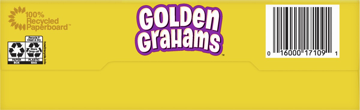 slide 5 of 14, Golden Grahams Breakfast Cereal, Graham Cracker Taste, Made with Whole Grain, Family Size, 18.9 oz, 18.9 oz