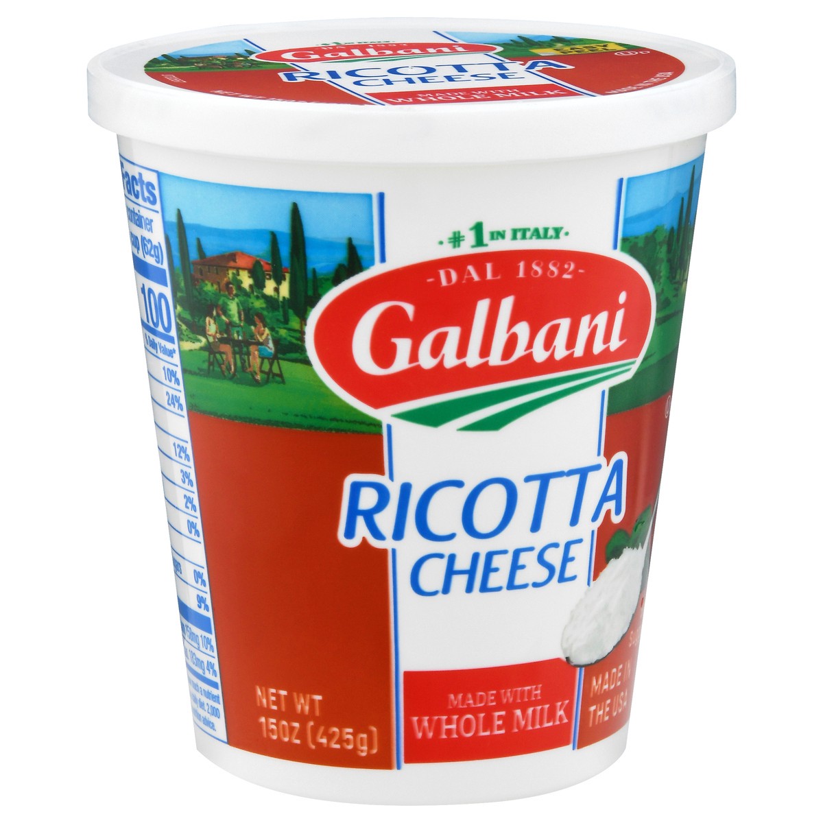 slide 2 of 9, Galbani Ricotta Cheese 15 oz, 15 oz