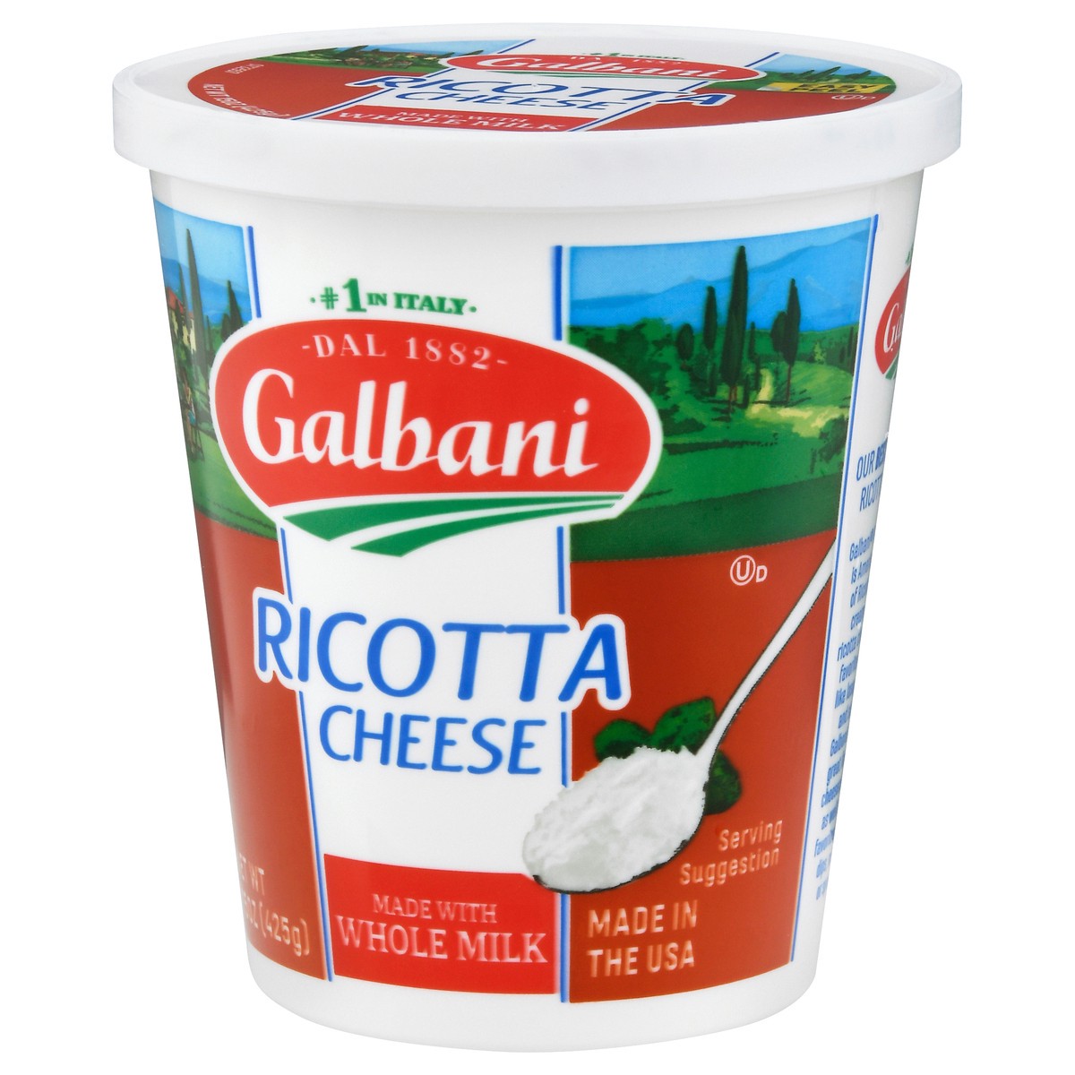 slide 3 of 9, Galbani Ricotta Cheese 15 oz, 15 oz