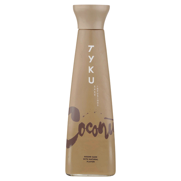 slide 1 of 1, TYKU Sake Infusions Coconut Nigori, 375 ml