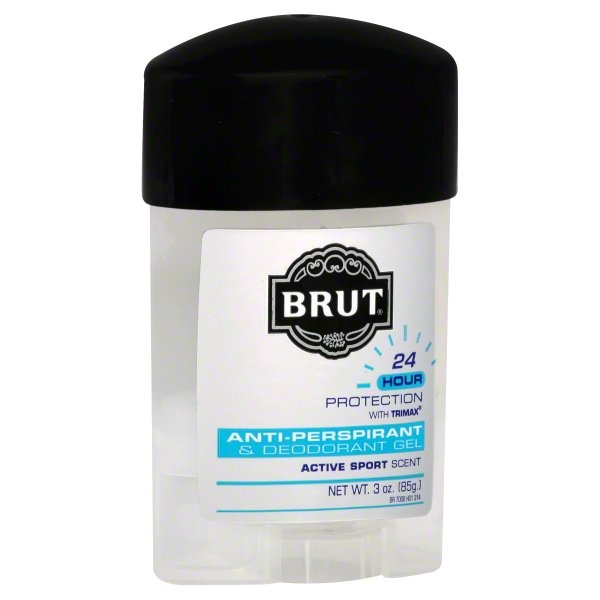 slide 1 of 1, Brut Clear Gel Sport, 3 oz