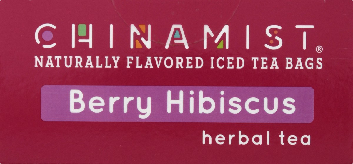 slide 9 of 9, China Mist Iced Tea Bags Caffeine-Free Berry Hibiscus Herbal Tea - 4 ct, 4 ct