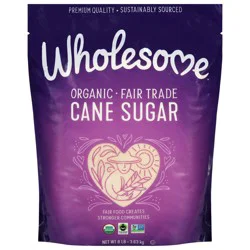 Wholesome Fair Trade Organic Cane Sugar 8 lb