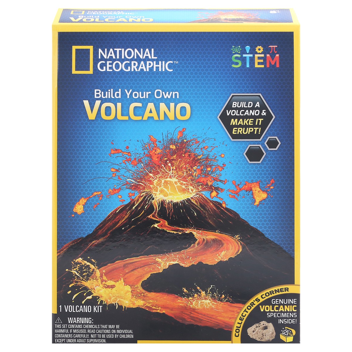 slide 1 of 9, National Geographic Build Your Own Volcano Kit 1 ea, 1 ct
