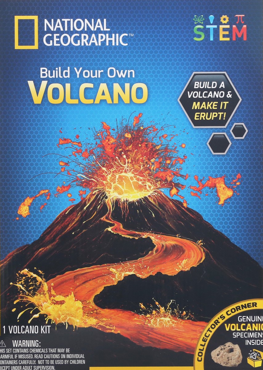 slide 5 of 9, National Geographic Build Your Own Volcano Kit 1 ea, 1 ct
