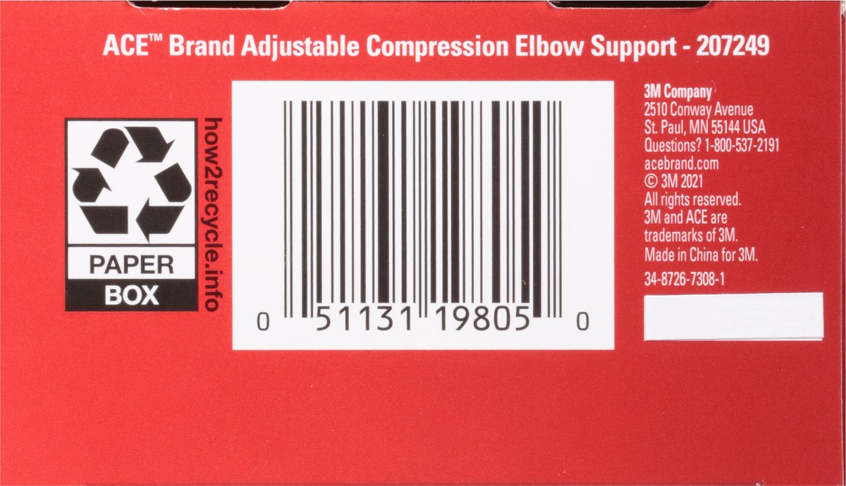 slide 7 of 9, Ace Adjustable One Size Neoprene Elbow Support, One Size
