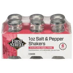 First Street Salt & Pepper Shakers