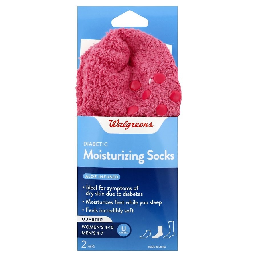 Walgreens Women's Moisturizing Socks 710 2 pair Shipt
