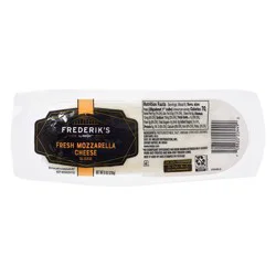 Frederik's by Meijer Fresh Mozzarella Cheese Log, 8 oz.