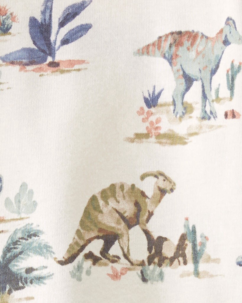 slide 4 of 4, Littleplanet Baby Organic Cotton Pajamas Set Prehistoric Print 24M, 1 ct