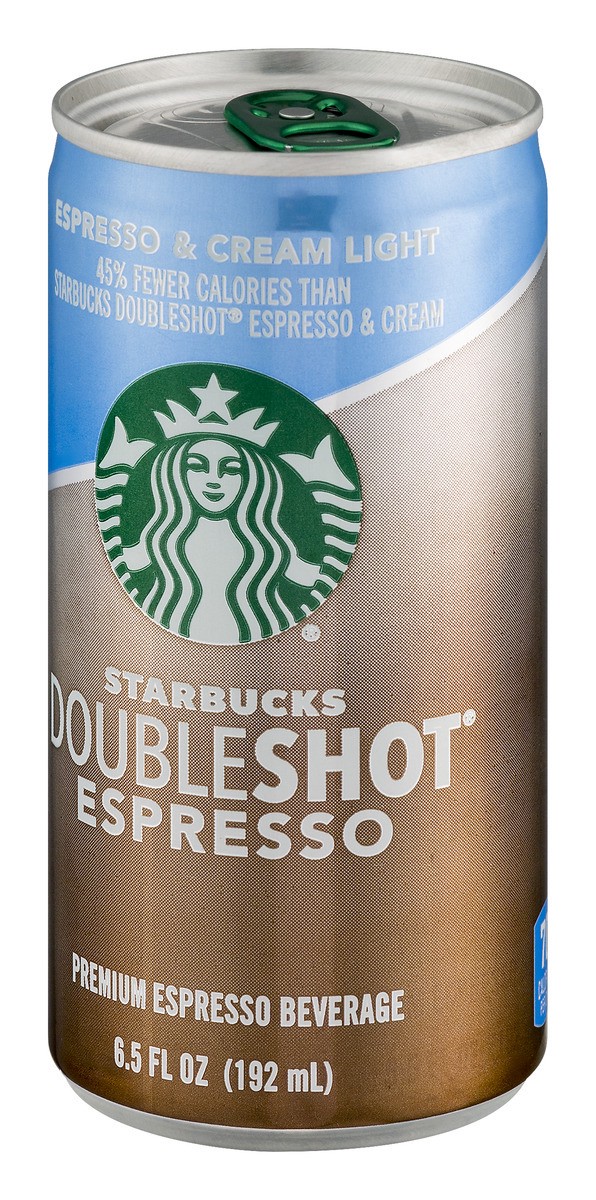 slide 3 of 8, Starbucks Doubleshot Espresso Light, 6.5 fl oz