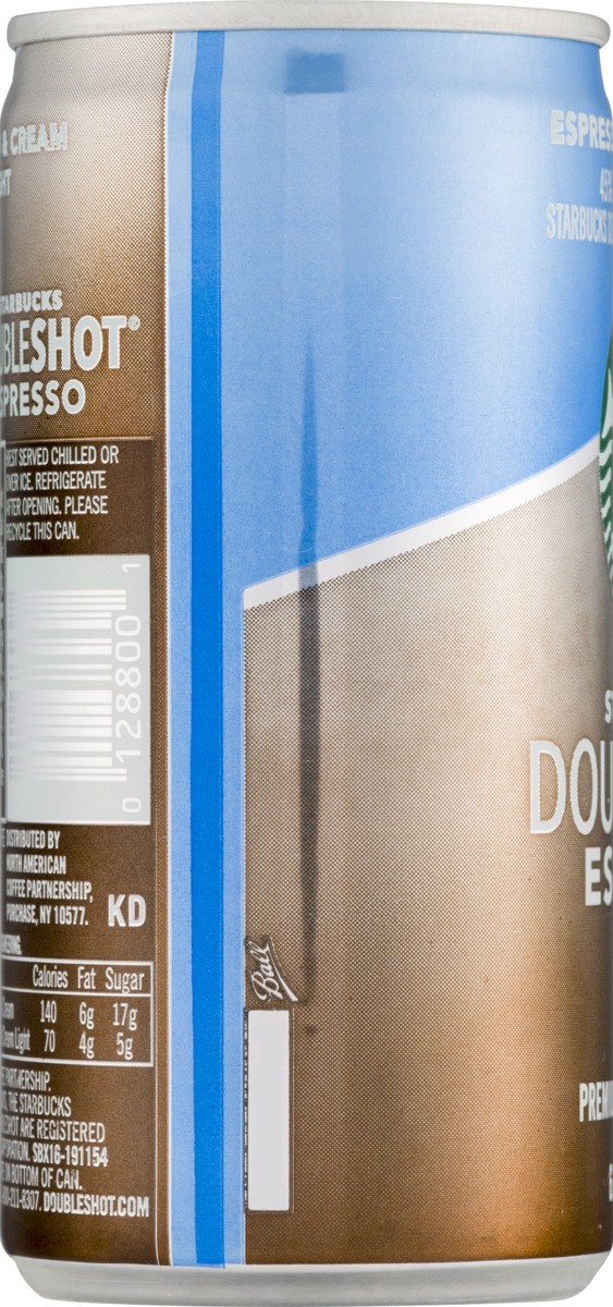 slide 6 of 8, Starbucks Doubleshot Espresso Light, 6.5 fl oz