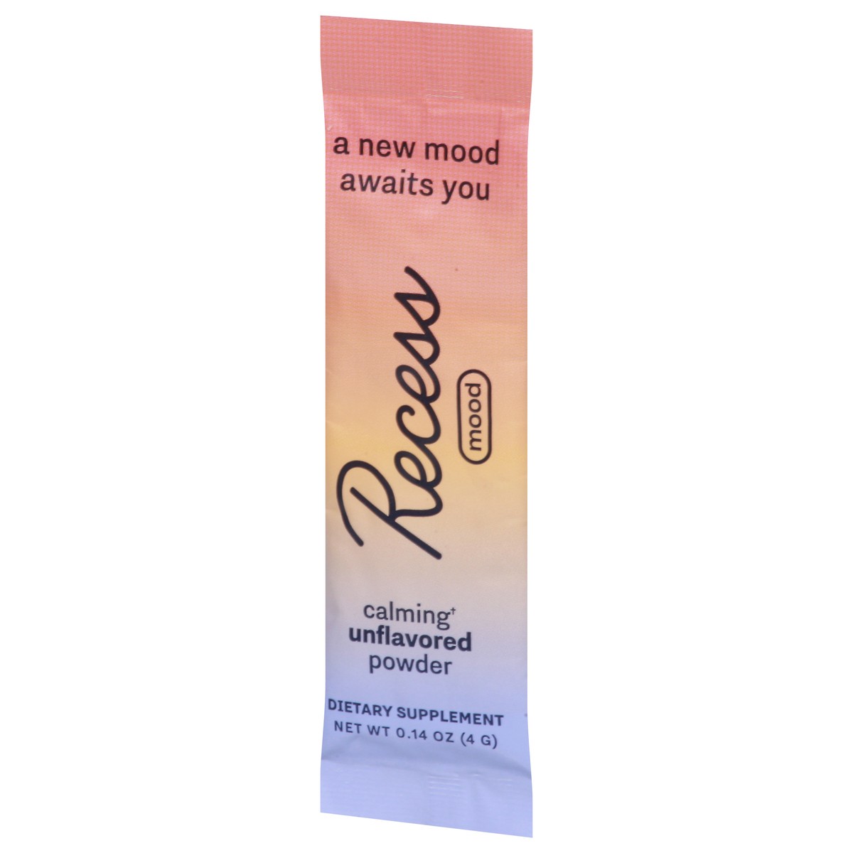 slide 9 of 10, Recess Mood Unflavored Calming Powder 0.14 oz, 1 ct