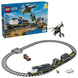 Lego City Police Train Heist Building Toy 60508