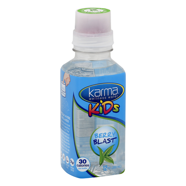 slide 1 of 1, Karma Water Wellness Water For Kids Berry Blast, 12 oz