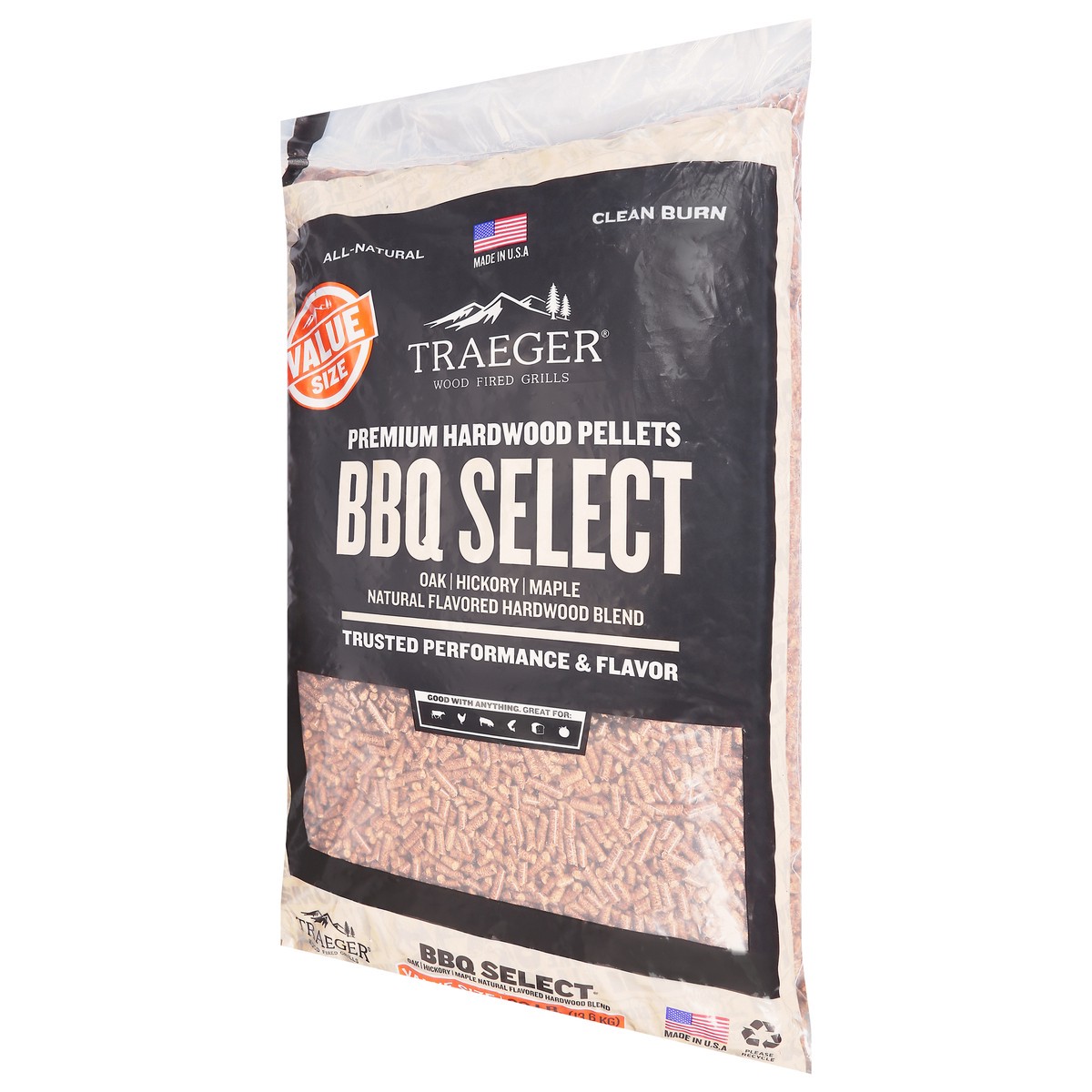slide 10 of 11, Traeger Pellets, 1 lb