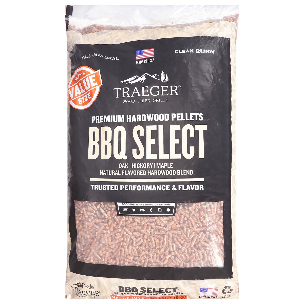 slide 9 of 11, Traeger Pellets, 1 lb
