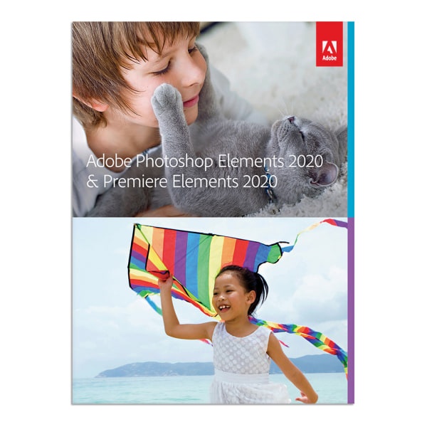 slide 1 of 1, Adobe Photoshop Elements And Premiere Elements 2020, Pc/Mac, Traditional Disc, 1 ct
