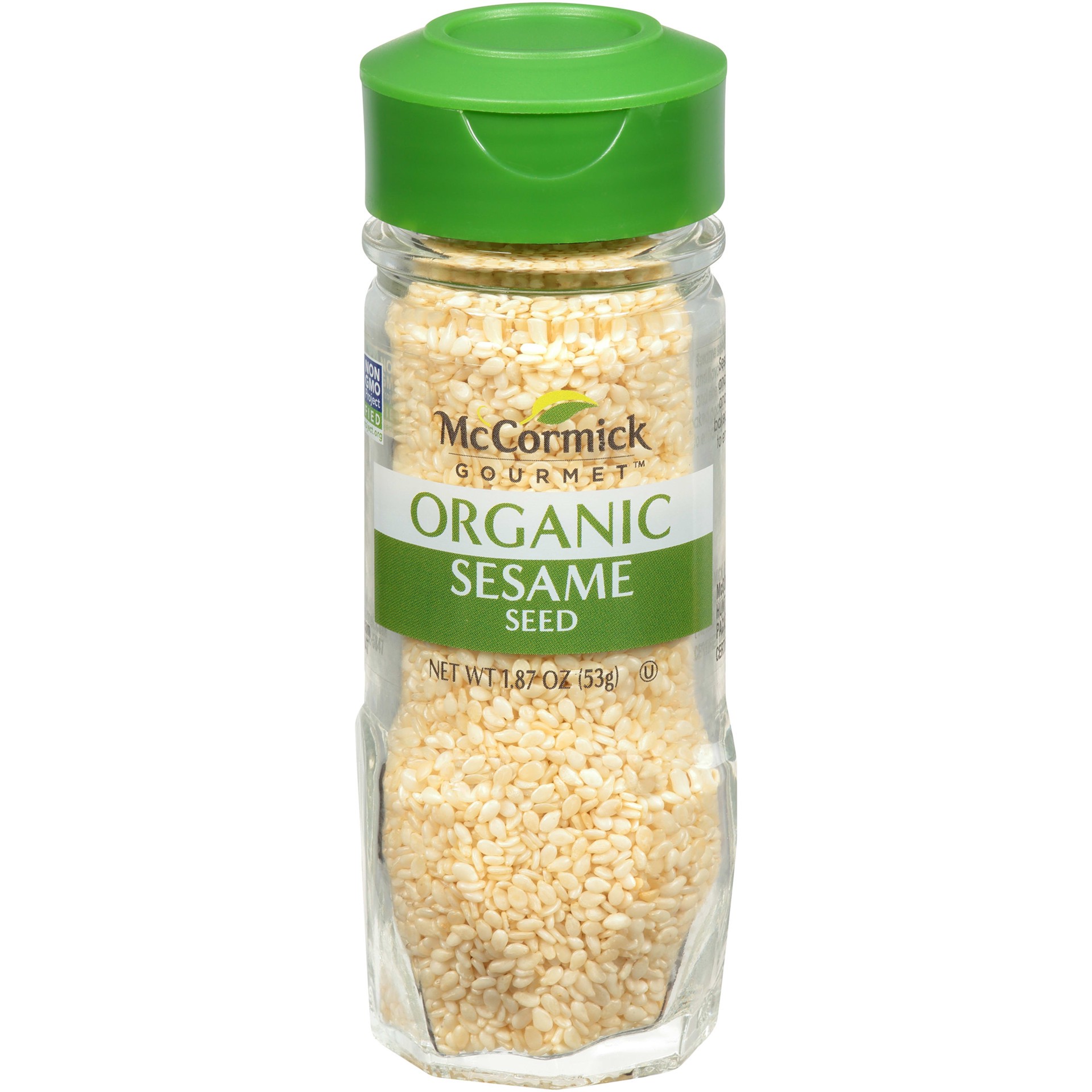 slide 1 of 8, McCormick Gourmet Organic Sesame Seed, 1.87 oz, 1.87 oz