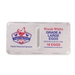 Puglisi's Farms large white eggs, grade A