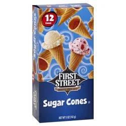 First Street Sugar Cones