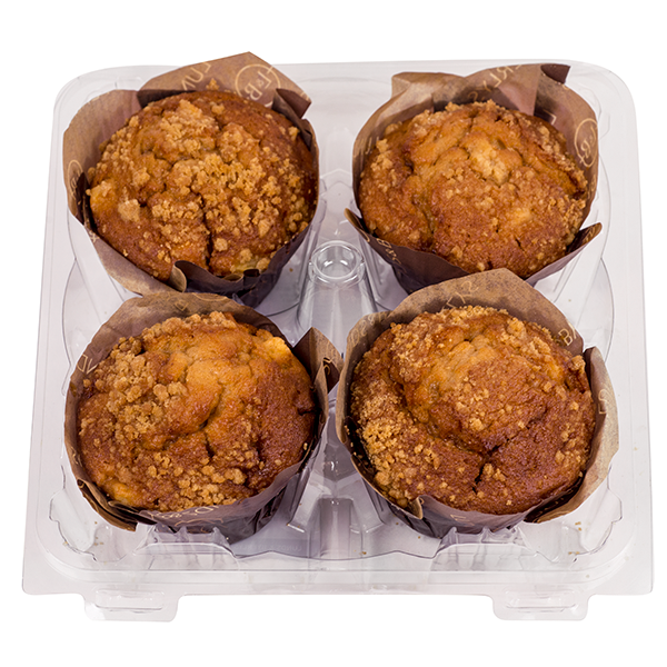 slide 1 of 1, Lunds  Byerlys Lunds & Byerlys L&B Apple Orchard Muffins, 4 ct