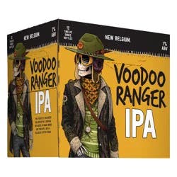 New Belgium Voodoo Ranger IPA Beer, 12 Pack, 12 fl oz Bottles