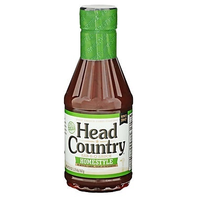 slide 1 of 1, Head Country Homestyle BBQ Sauce, 20 oz