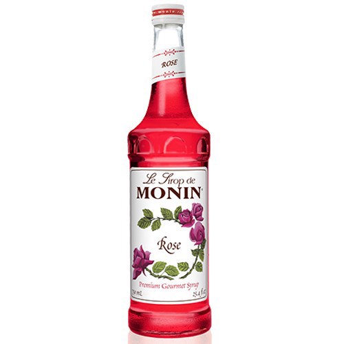 slide 1 of 1, Monin Rose Syrup - 750 ml, 750 ml