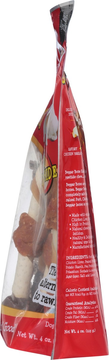 slide 12 of 16, Beggar Bones 5 in 1 Kabobs Dog Chews 6 ea, 6 ct