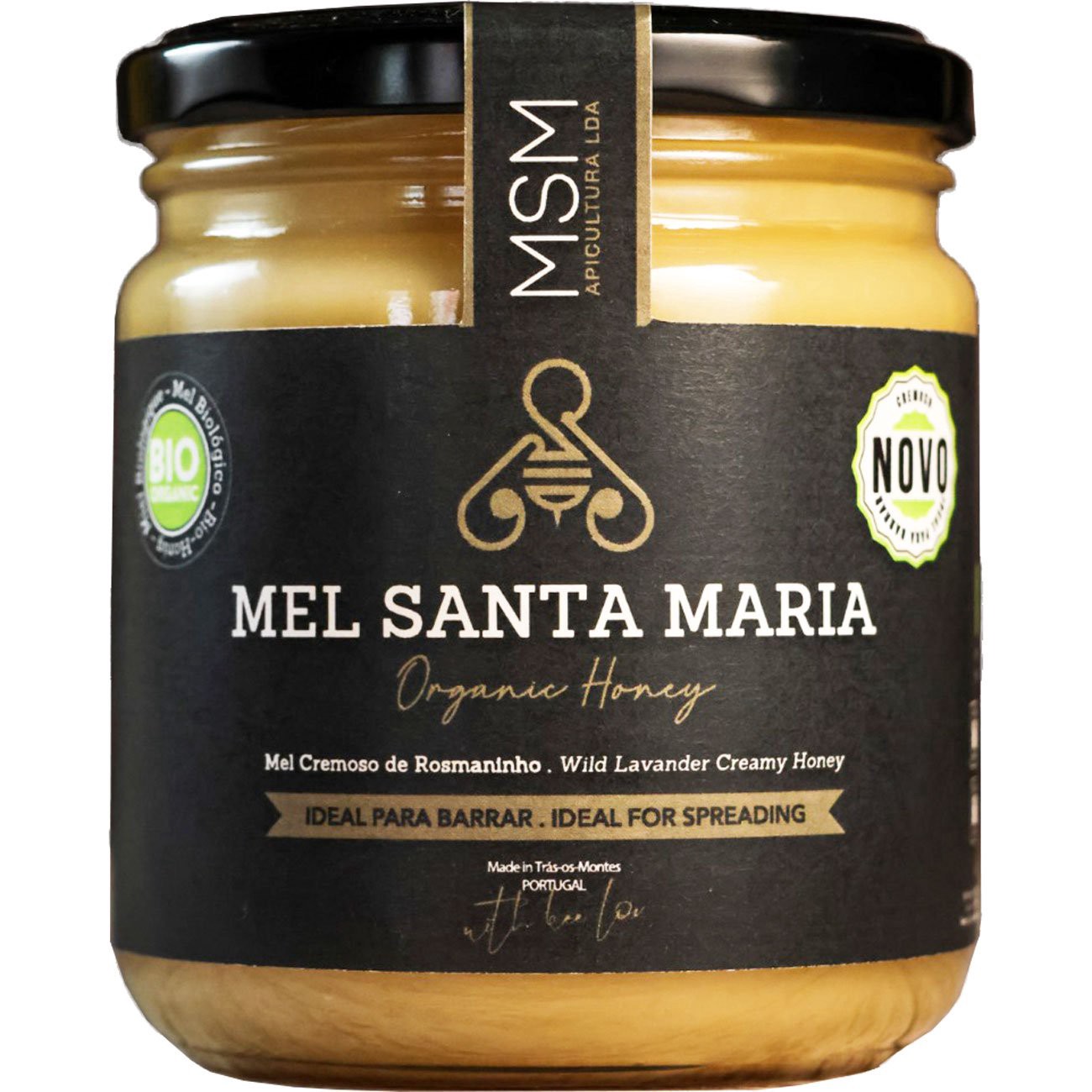 slide 1 of 1, Mel Santa Maria Creamy Wild Lavender Honey, 8.8 oz
