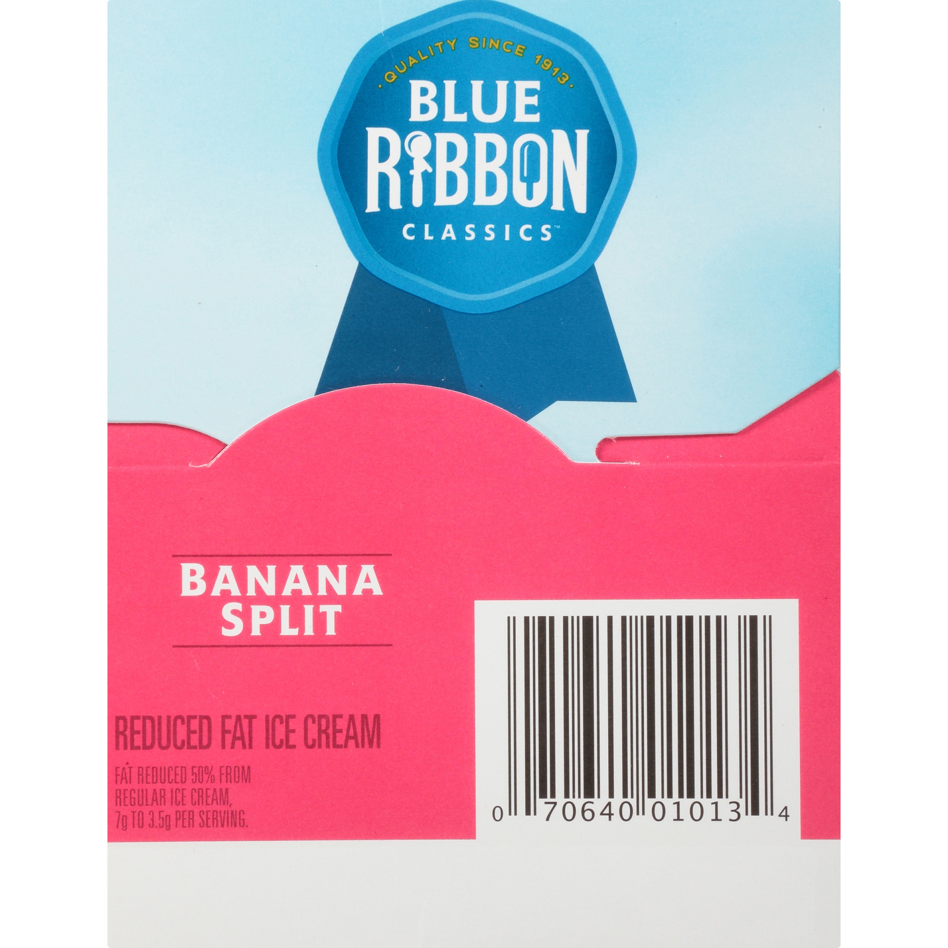 slide 5 of 8, Blue Ribbon Classics by Blue Bunny Banana Split Light Ice Cream, 56 fl oz