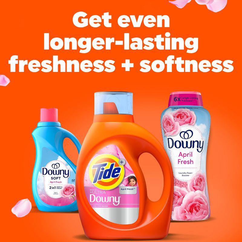 slide 5 of 13, Tide Liquid Laundry Detergent With Downy, April Fresh - 55 Oz. - 55 FZ, 55 fl oz