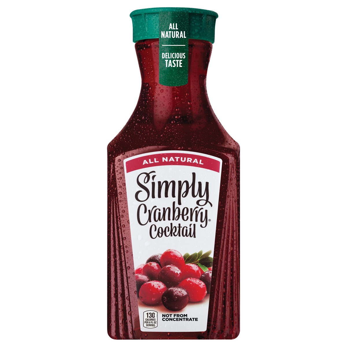 slide 1 of 7, Simply Cranberry Cocktail Bottle, 52 fl oz, 1 ct