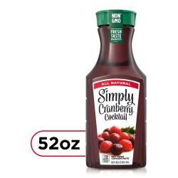 Simply Cranberry Juice Cocktail