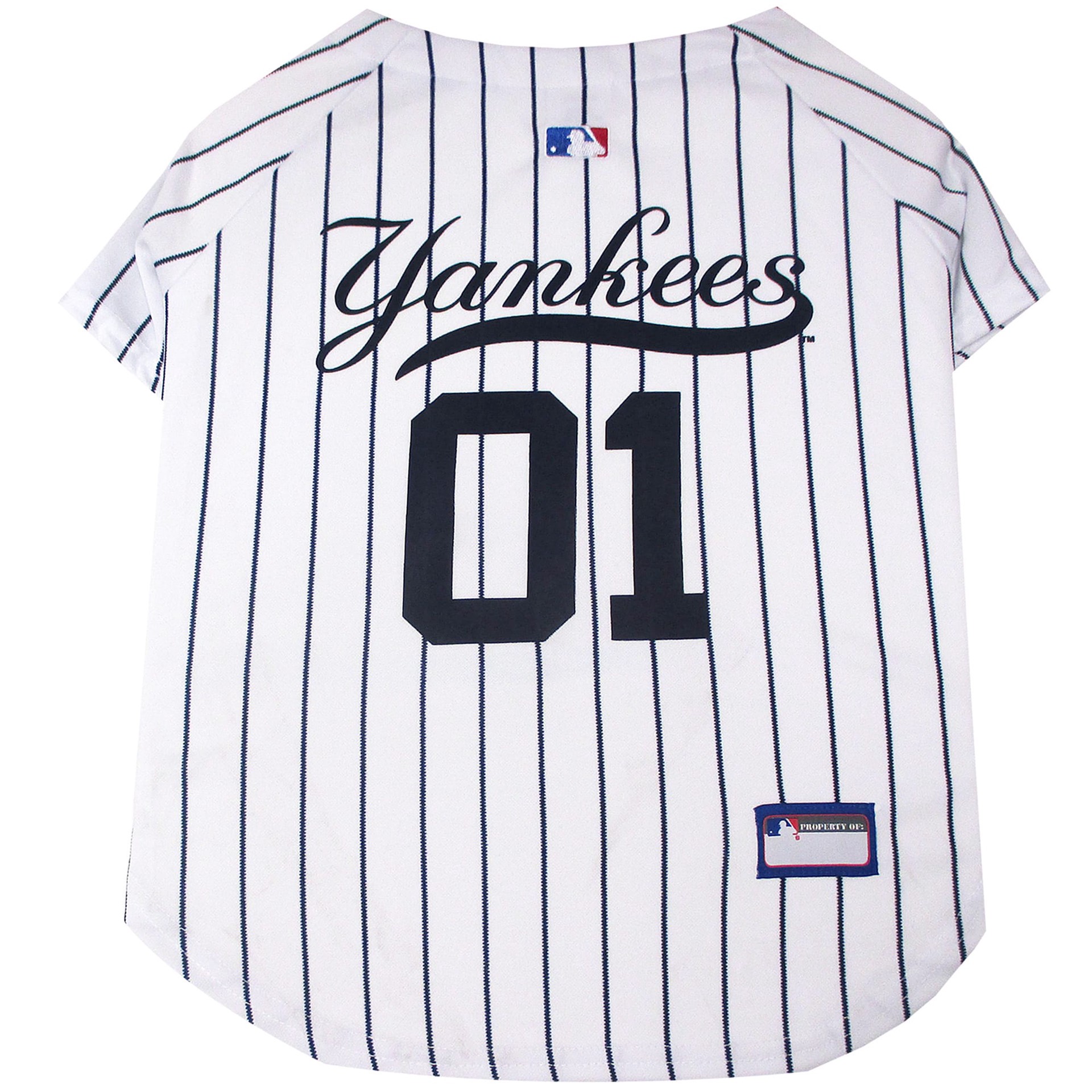 slide 1 of 1, Pets First New York Yankees Jersey, LG