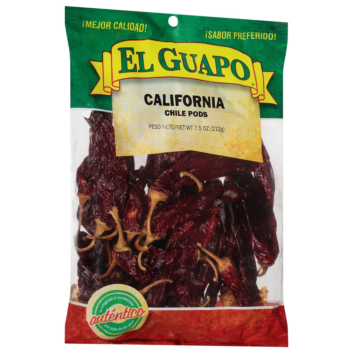 slide 8 of 9, El Guapo Whole California Chili Pods (Chile California Entero), 7.5 oz, 7.5 oz