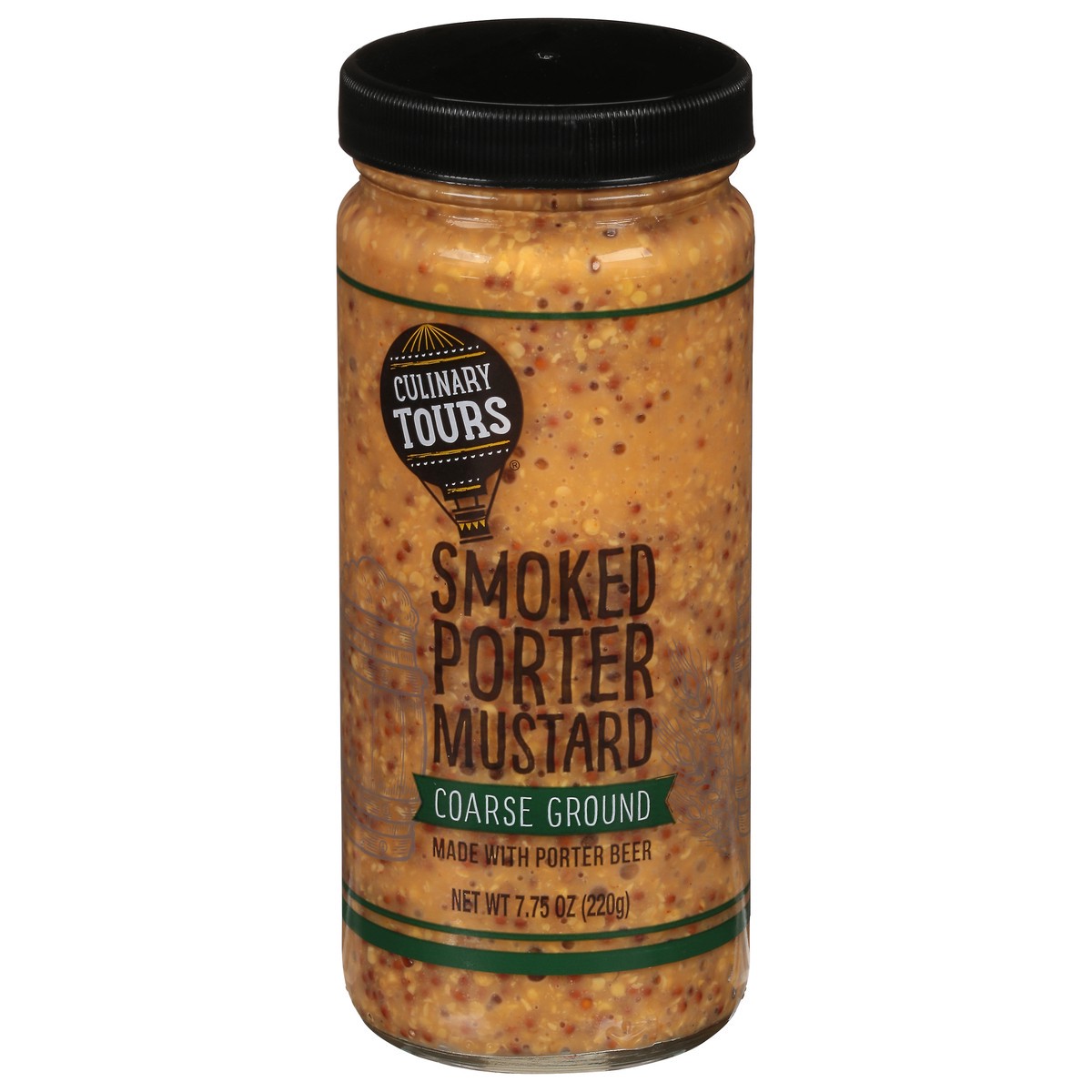 slide 3 of 17, Culinary Tours Coarse Ground Smoked Porter Mustard 7.75 oz, 7.75 oz